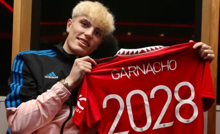 Manchester United renovó a Alejandro Garnacho hasta 2028