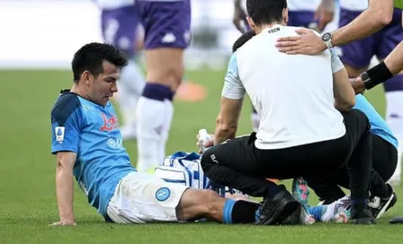 Hirving Lozano, en duda para Nations League tras lesión de rodilla con el Napoli