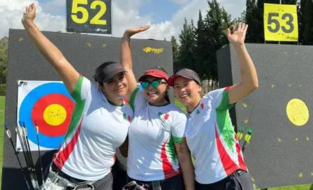 ¡Oro histórico para México! Selección Femenil de tiro con arco compuesto ganó en Mundial