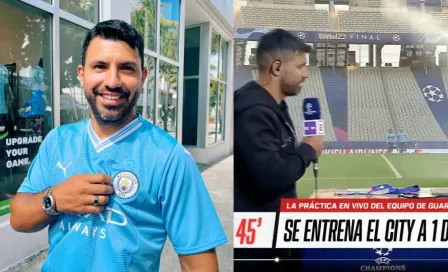 Kun Agüero explota contra jardinero previo a la Final de la Champions: 'La pu… que te parió'