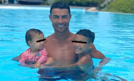 Cristiano Ronaldo 'avienta' a su hijo de un rascacielos y llueven memes en redes