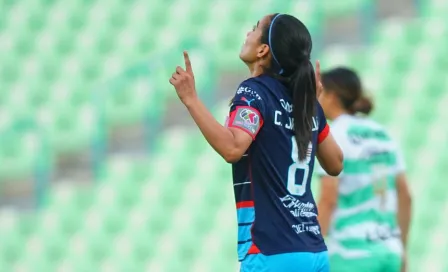 ¡Emotiva celebración! Caro Jaramillo le dedica su gol a su abuelita 