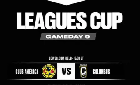 América vs Columbus Crew: ¿Cuándo y dónde ver el juego de la Leagues Cup?