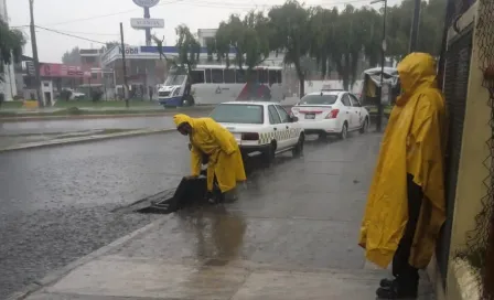 Metepec registra inundaciones por las fuertes lluvias 