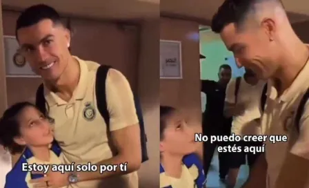 Cristiano Ronaldo cumple el sueño de una niña ciega y recibe un tierno mensaje a cambio