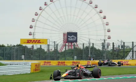 Checo Pérez terminó noveno en la P2 del GP de Japón; Max Verstappen dominó la pista 