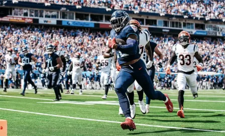 Titans vence a Bengals con un pase para TD y una anotación por tierra de Derrick Henry