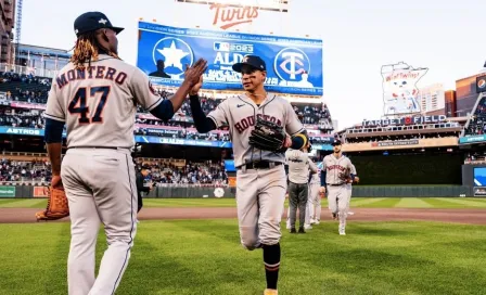 Astros de Houston arrasó con Twins de Minnesota y se adelantan en la serie