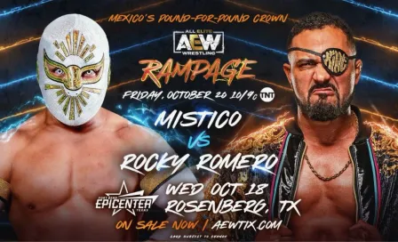 ¿Acuerdo entre CMLL y AEW? Místico y Rocky Romero se enfrentarán un ring de Tony Khan