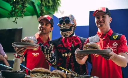 ¡Al estilo mexicano! Leclerc y Shwartzman prepararon tortas de chilaquiles