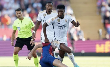 Aurélien Tchouaméni se lesionó durante El Clásico y será baja del Real Madrid