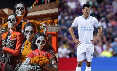 Chucky Lozano celebra el Día de Muertos con publicación en redes