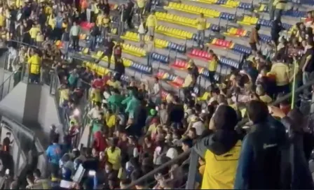 ¡Violencia en el Estadio Azteca! América vs León acaba con pelea en gradas