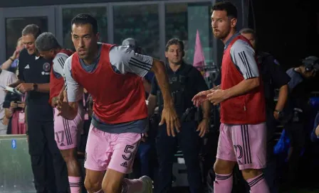 Lionel Messi y Sergio Busquets captados disfrutando de sus vacaciones en Miami