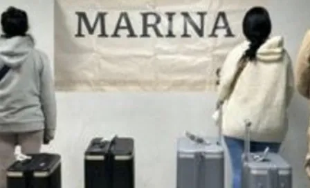 La Marina detiene a dos mujeres con 25 kilos de metanfetamina en el Aeropuerto Internacional de la CDMX 