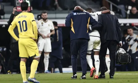 David Alaba sale lesionado en la victoria del Real Madrid ante el Villarreal