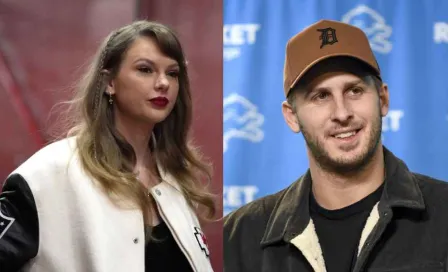 Jared Goff presume su conocimiento en canciones de Taylor Swift