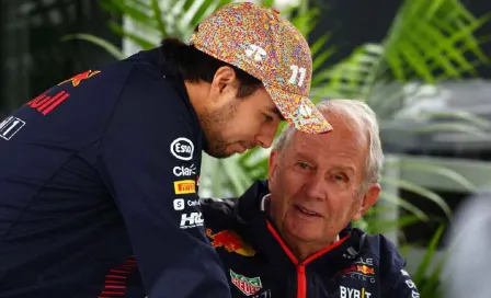 Checo Pérez se llevó los elogios de Helmut Marko tras la buena clasificación en Japón