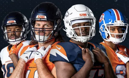 Broncos de Denver estrenan uniformes previo a la temporada 2024-2025