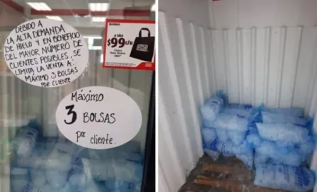 ¡Qué calor! Tiendas ‘Oxxo’ limitan venta de bolsas de hielo por golpes de calor en la CDMX