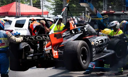 Pato O´Ward protagonizó terrible accidente en el Circuito de Toronto en la IndyCar