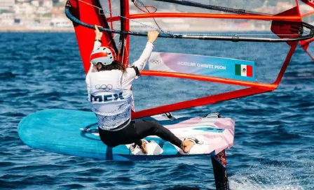 Mariana Aguilar, velerista mexicana, terminó 12 tras dos regatas