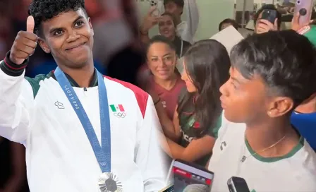 Prisca Awiti, a su llegada a la CDMX: "que esta medalla inspire a México y a su judo"