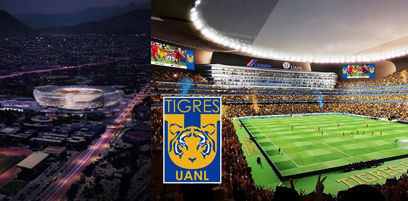 Tigres: Presentó el proyecto de su nuevo estadio que se inaugurará en 2025