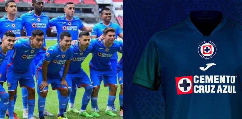 UNIFORME CRUZ AZUL VISITA ROJO 2022 EXCEL-FIT