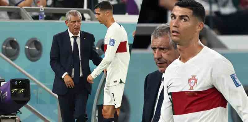 Fernando Santos Explotó Contra Cristiano Ronaldo Por Sus Gestos Al Salir De Cambio No Me 8189