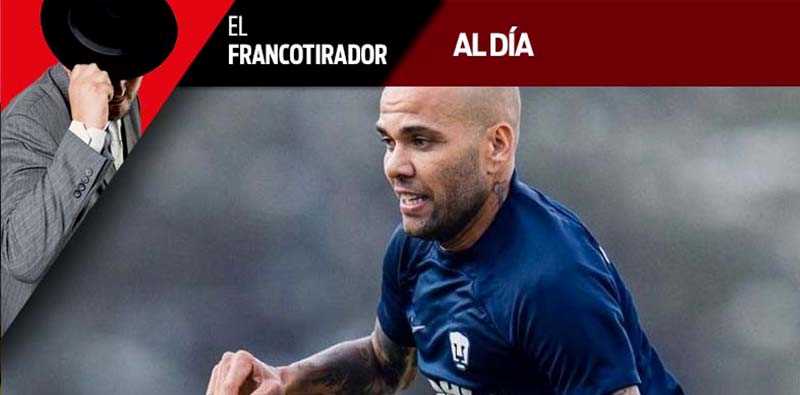 Dani Alves reportó antes con Pumas por acusación sexual