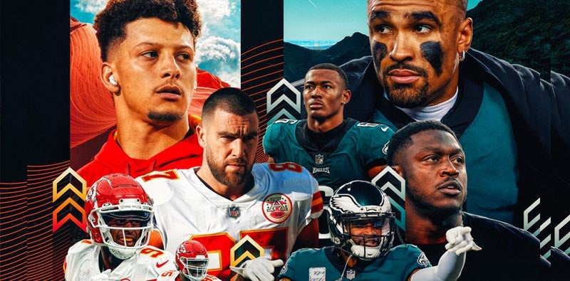 El partido inédito del Super Bowl LVII: Chiefs vs. Eagles - CNN Video