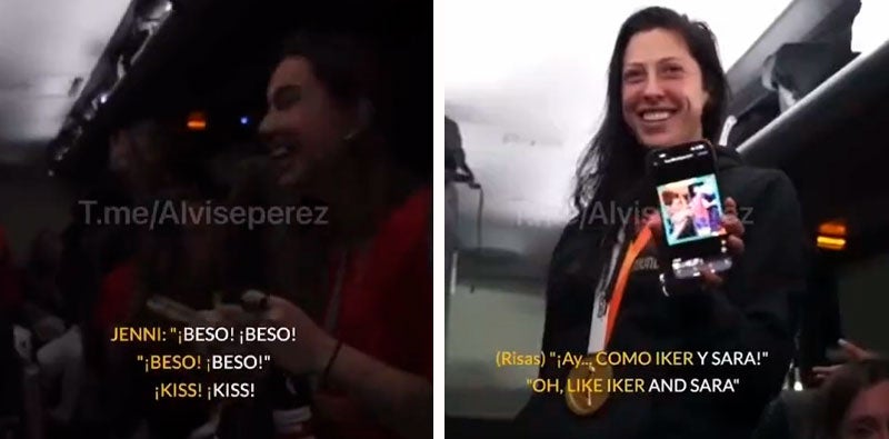 Aparece Video De Jenni Hermoso Bromeando Sobre Beso De Luis Rubiales Y Jugadoras Vitore Ndolo