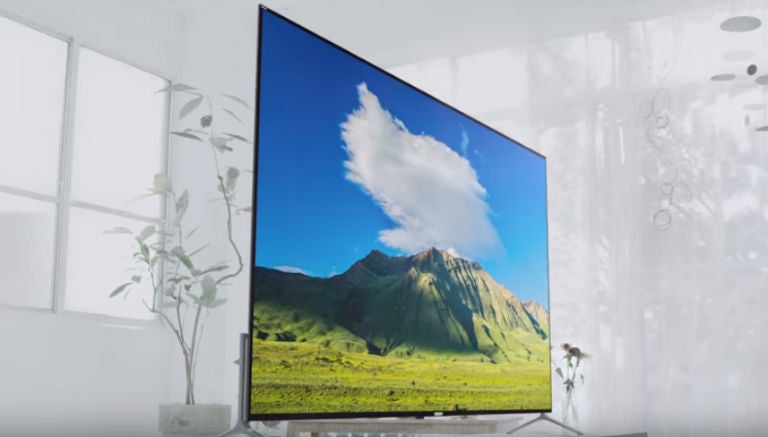 Así luce la nueva televisión Bravia X91C 