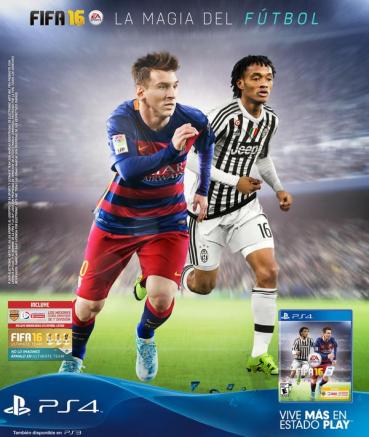 Cuadrado, en la nueva portada de FIFA 16