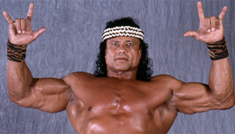 Jimmy Snuka, en sus épocas de luchador