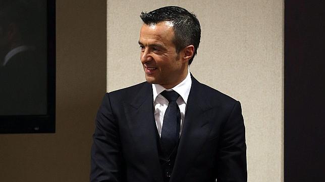 Jorge Mendes durante un evento 