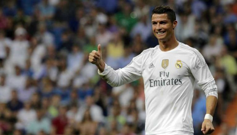 Cristiano Ronaldo, en un partido del Real Madrid