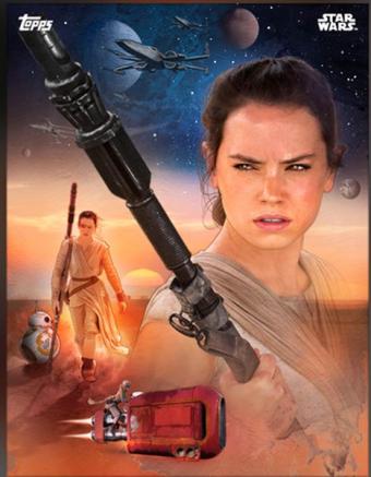 Rey, la protagonista también aparece en estos nuevos promocionales 