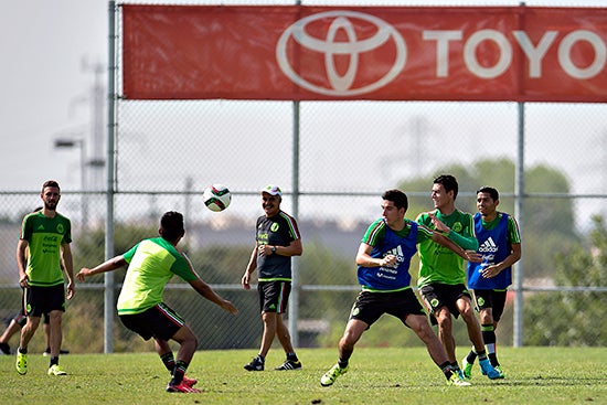 Ferretti da instrucciones en el campo