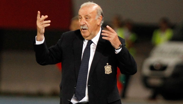 Del Bosque da indicaciones a sus seleccionados