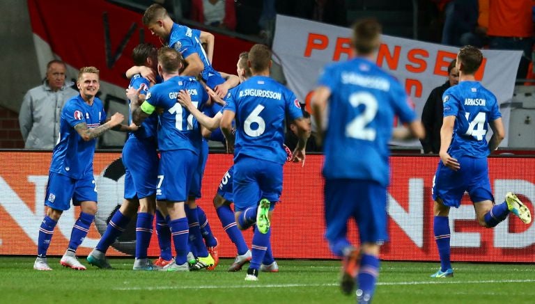 Islandia se reúne para celebrar la victoria