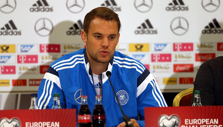 Neuer, en conferencia de prensa