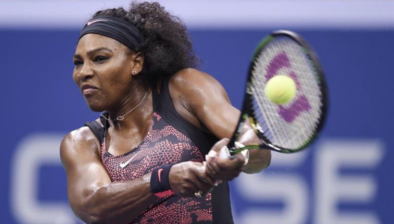 Serena Williams en un partido del US Open