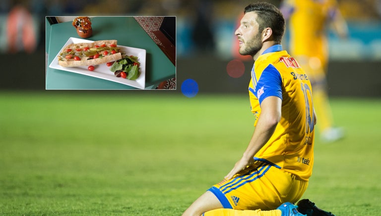 Gignac se convirtió en inspiración para un sándwich