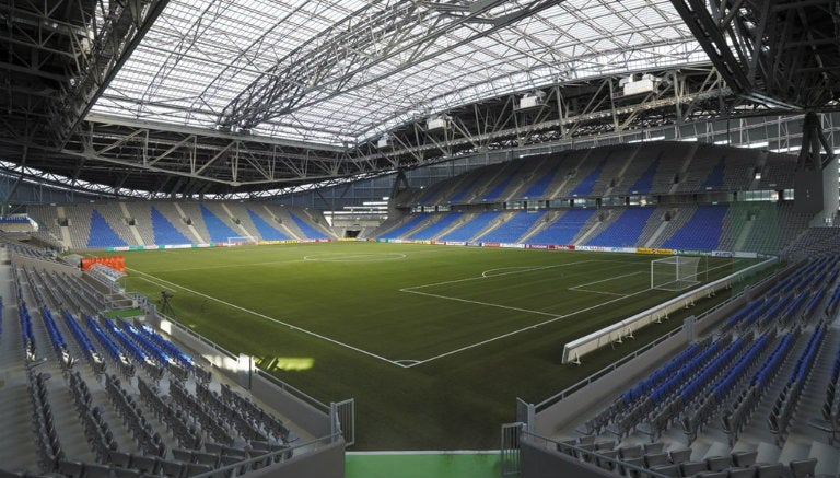 Vista panorámica del Astana Arena