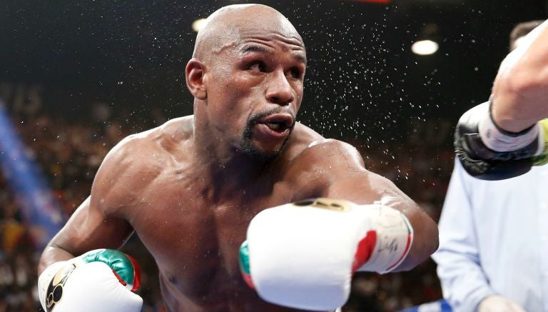 Floyd Mayweather, en una pelea