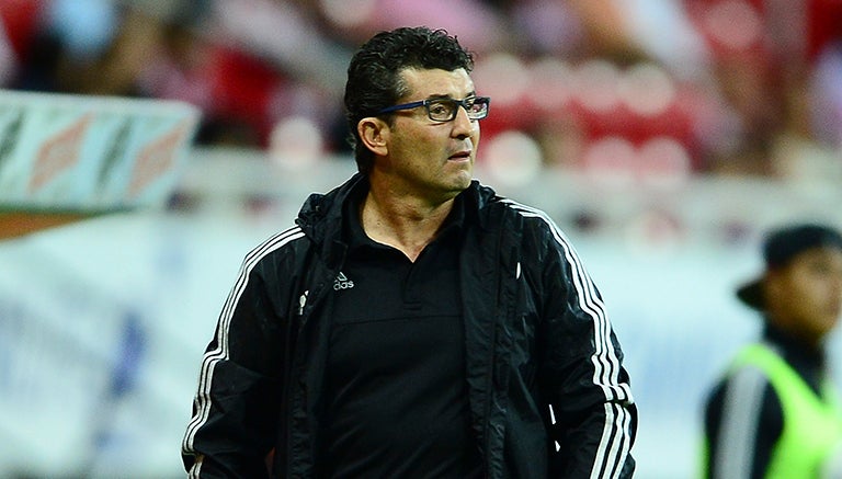 Chepo de la Torre, en un partido con las Chivas