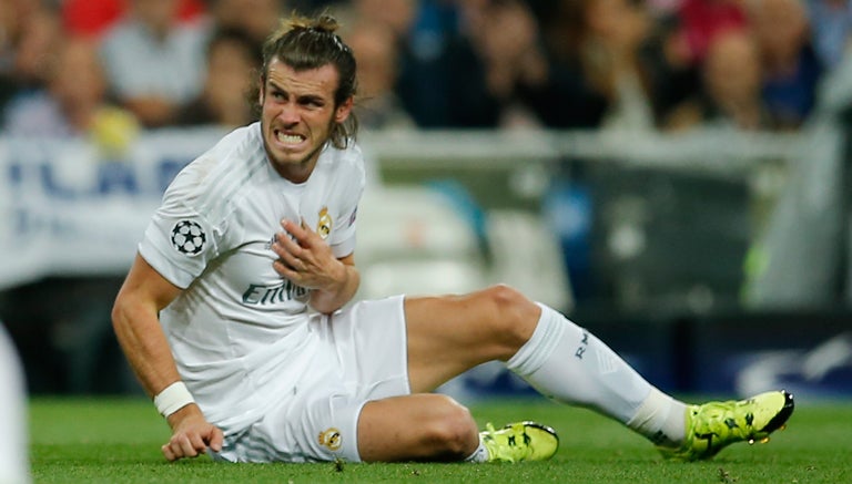 Bale se lamenta en el duelo contra Shakhtar