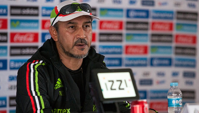 Raúl Gutiérrez, en conferencia de prensa